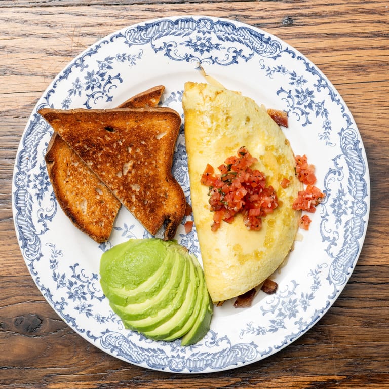 Delicious French Omelette and Brunch Favorites