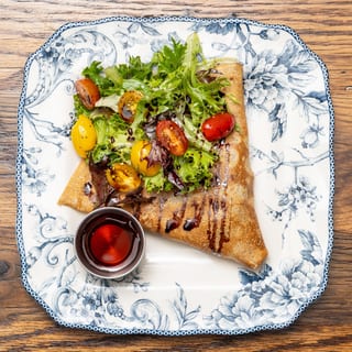 Chicken Pesto Crepe